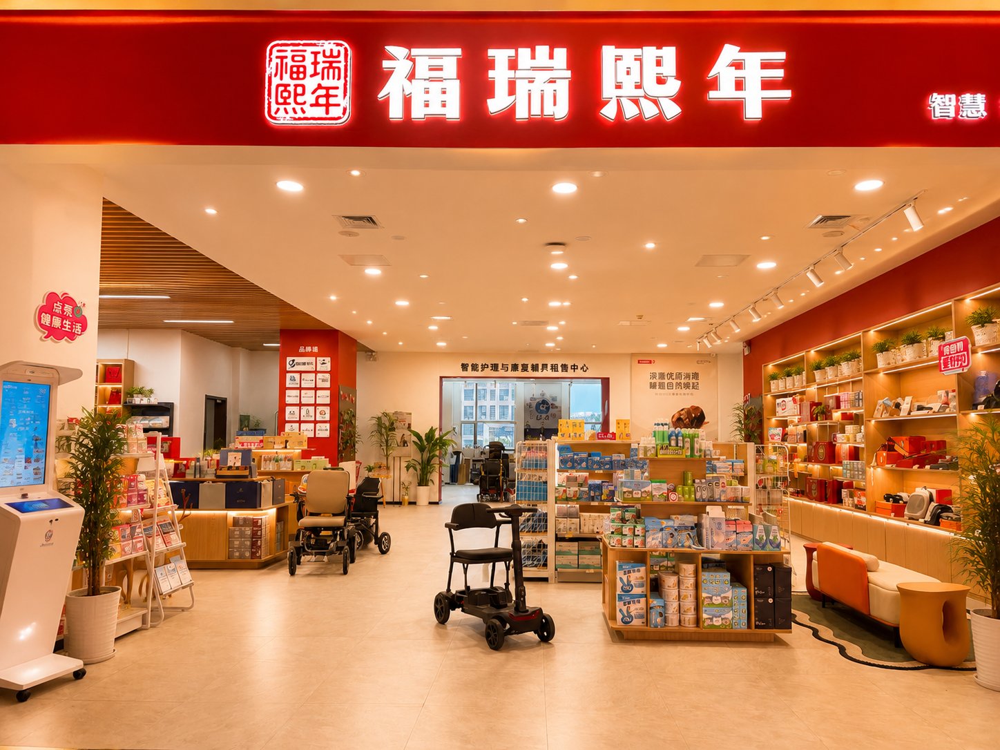 福瑞熙年银发商城门店实景